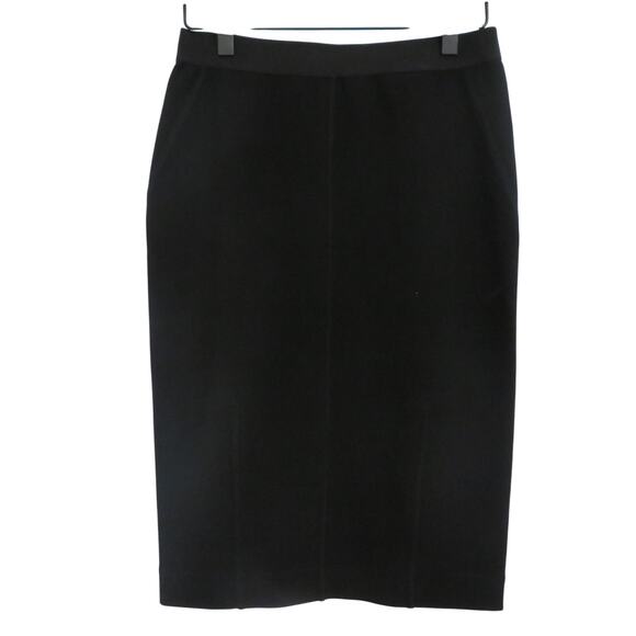 By Malene Birger Womens Small Black Pencil Midi Skirt Office Wear Business - Picture 1 of 7